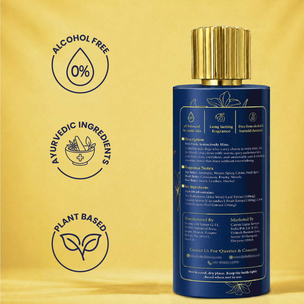 Furmist Gentleman Premium Mist for Your Furry Boy
