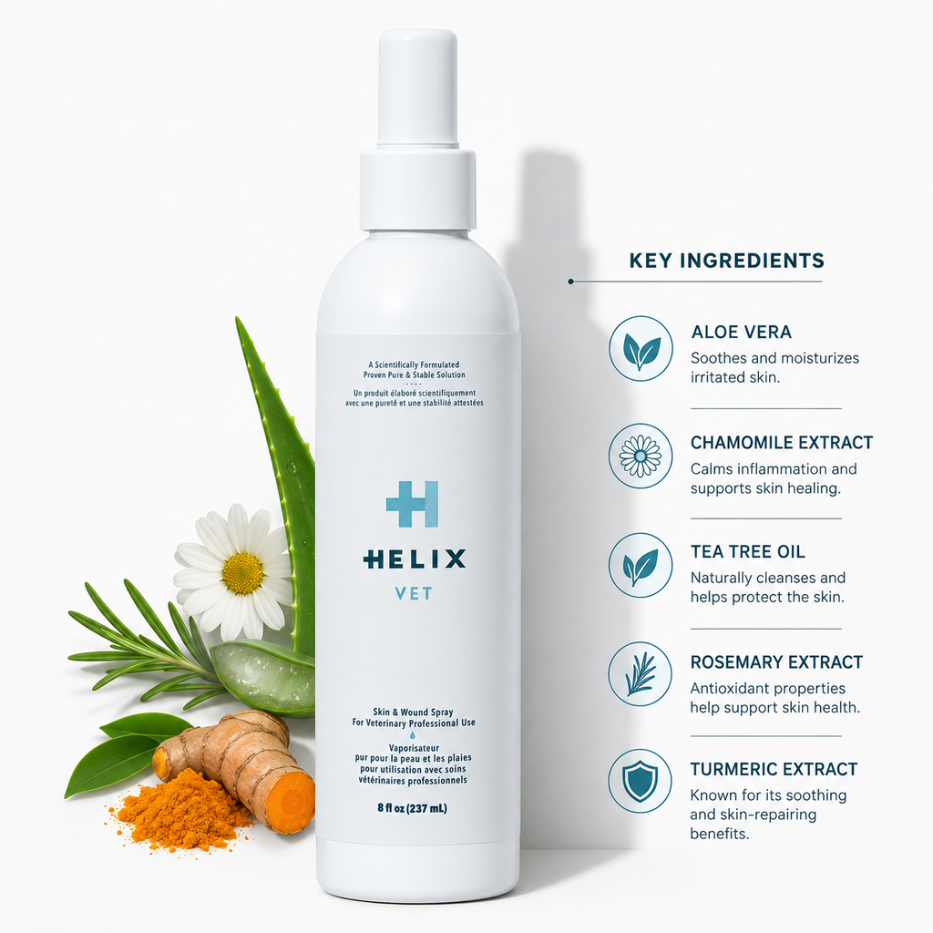 HELIX Vet Pure Antimicrobial Skin & Wound Spray