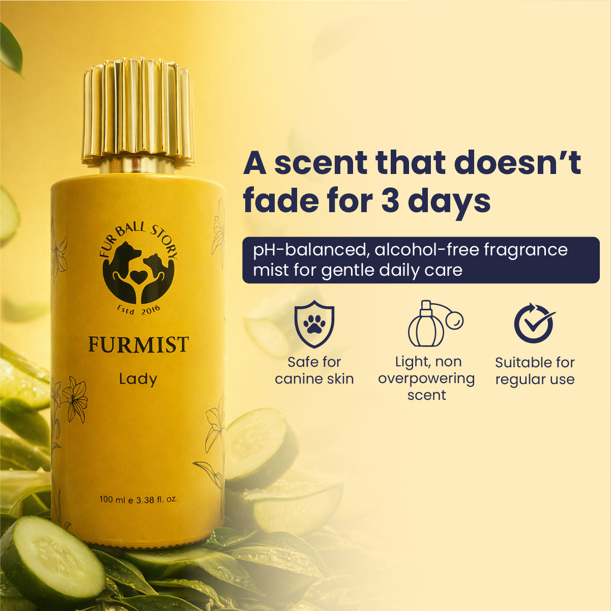 Furmist Lady - Coat Mist for Female Dogs